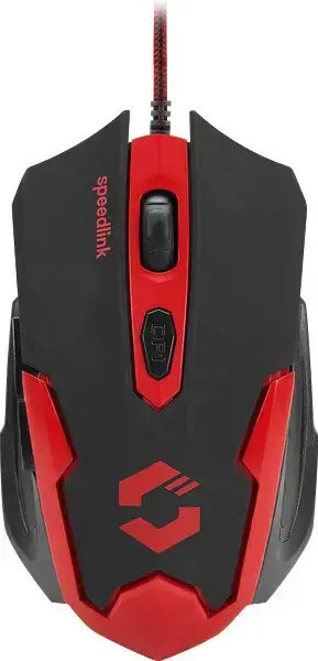 "Speedlink" pelė "Xito Gaming", raudona/juoda (SL-680009-BKRD)