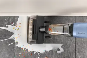 Bissell Vacuum Cleaner | CrossWave EdgeFind Select All-in-one Multi-surface | Corded operating | Washing function | 290-340 W | Black/Lake Blue/Silver