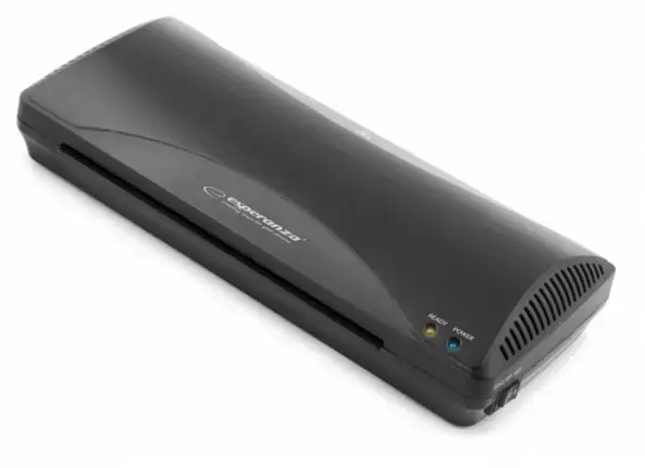 "Esperanza" EFL001 laminatorius Laminatorius šaltas/karštas laminavimas 250 mm/min Juodas