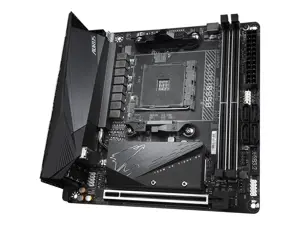Gigabyte B550I AORUS PRO AX, AMD, "Socket AM4", 3 kartos "AMD Ryzen™ 3", 3 kartos "AMD Ryzen 5", 3 kartos "AMD Ryzen™ 7", 3 kartos..., DDR4-SDRAM, 64 GB, DIMM