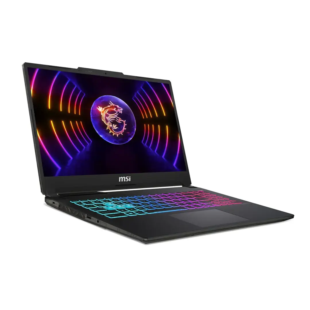 MSI Cyborg 15 A13 Intel® Core™ i5 i5-13420H Laptop 39.6 cm (15.6") Full HD 16 GB DDR5-SDRAM 512 GB SSD NVIDIA GeForce RTX 4050 Wi-Fi 6E (802.11ax) NoOS Black