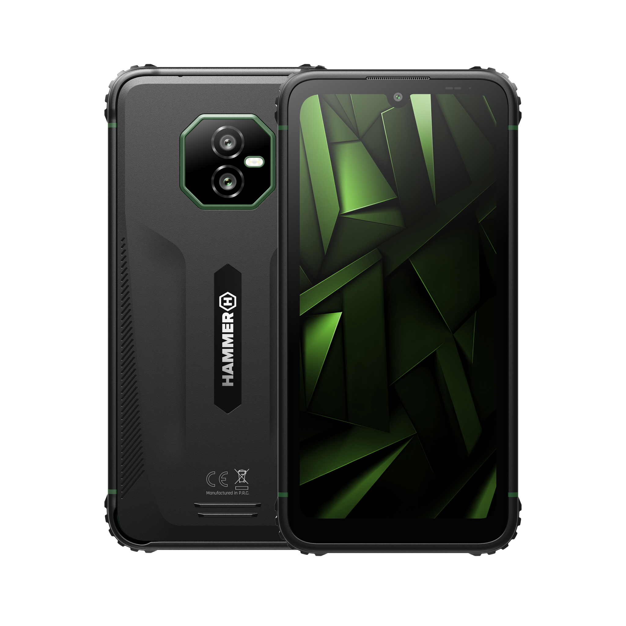 Hammer | Ranger | Black/Green | 6 " | IPS | 1560 x 720 pixels | Mediatek | Helio G99 | Internal RAM 6 GB | 128 GB | microSD | Dual SIM | 3G | 4G | Main camera resolution 50 MP | Android | 15 | 5000 mAh