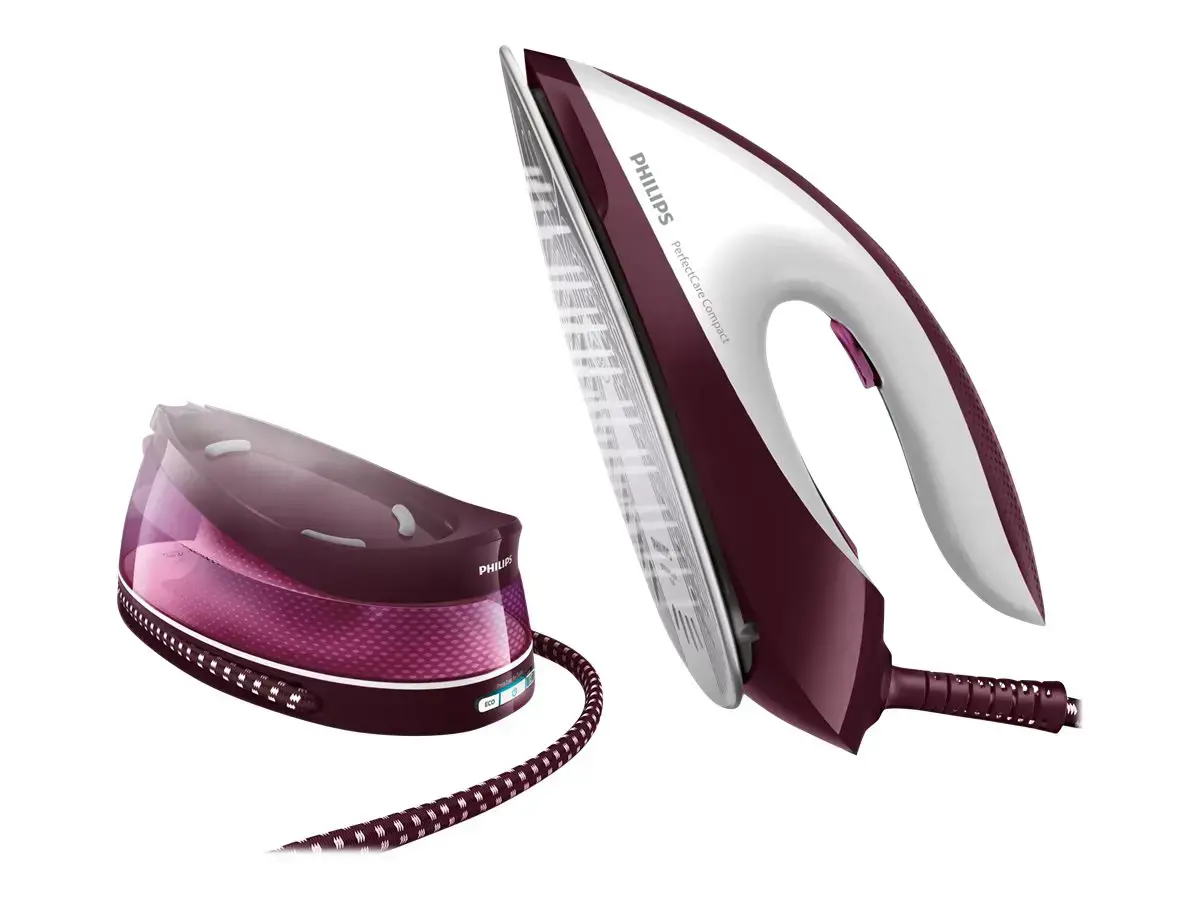 Philips GC7842/40, 400 g/min, SteamGlide Plus soleplate, 1.5 L, 120 g/min, Purple, White, 30%