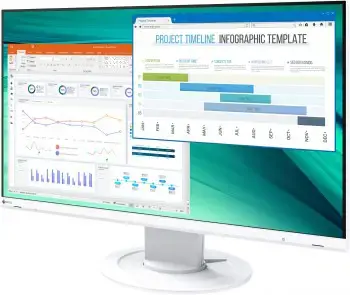 EIZO EV2460EN 23.8" IPS 16:9 1920X1080 SPEAKERS (WHITE)