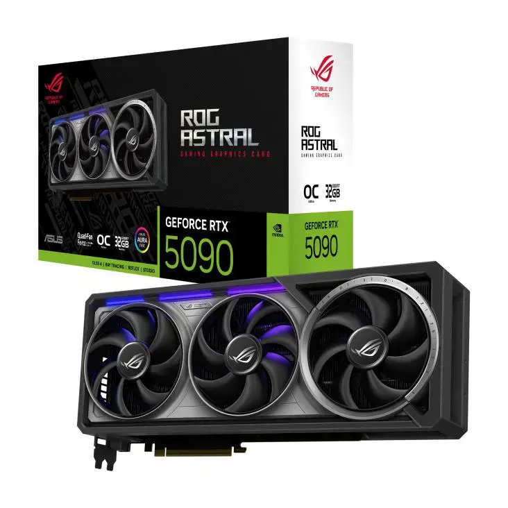 Vaizdo plokštė ASUS GeForce RTX 5090 32 GB, GDDR7, 90YV0LW0-M0NA00