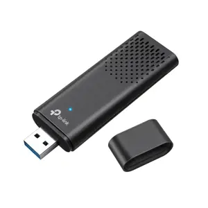 TP-Link Archer AX1800 Dual Band Wi-Fi 6 Wireless USB Adapter, Wired, USB, WLAN, Wi-Fi 6 (802.11ax),…