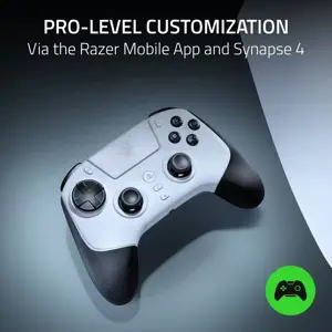 Razer Wireless Esports Controller for PlayStation 5 and PC | Raiju V3 Pro | White