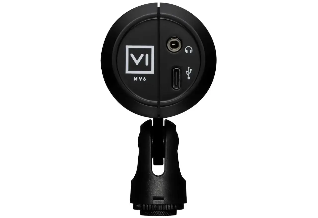 Shure MV6 - USB-C cardioid dynamic microphone for gamers and streamers