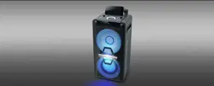 "Muse" garsiakalbis M-1920DJ 300 W, nešiojamas, juodas, "Bluetooth