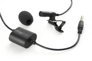 IK Multimedia iRig Mic Lav Black Clip-on microphone