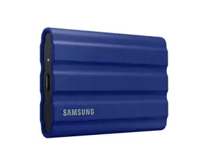 SAMSUNG nešiojamasis SSD T7 Shield 2TB USB 3.2 Gen 2 + IPS 65 mėlyna