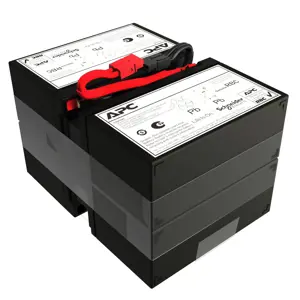 APC APCRBCV208, 48 V, Black, 7 Ah, 8 kg, 151 mm, 130 mm