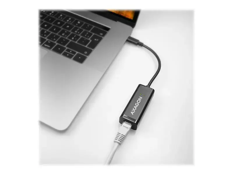 AXAGON ADE-SRC C tipo USB3.1 - Gigabit Ethernet 10/100/1000 adapteris