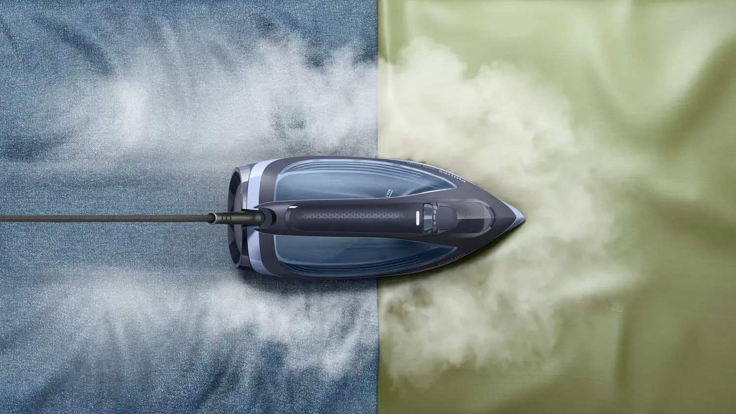 Philips 6000 series DST6120/20 iron Steam iron SteamGlide Plus soleplate 2600 W Blue