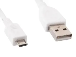 GEMBIRD CCP-MUSB2-AMBM-W-1M Gembird micro USB 2.0 kabelis AM-MBM5P 1 m, baltos spalvos