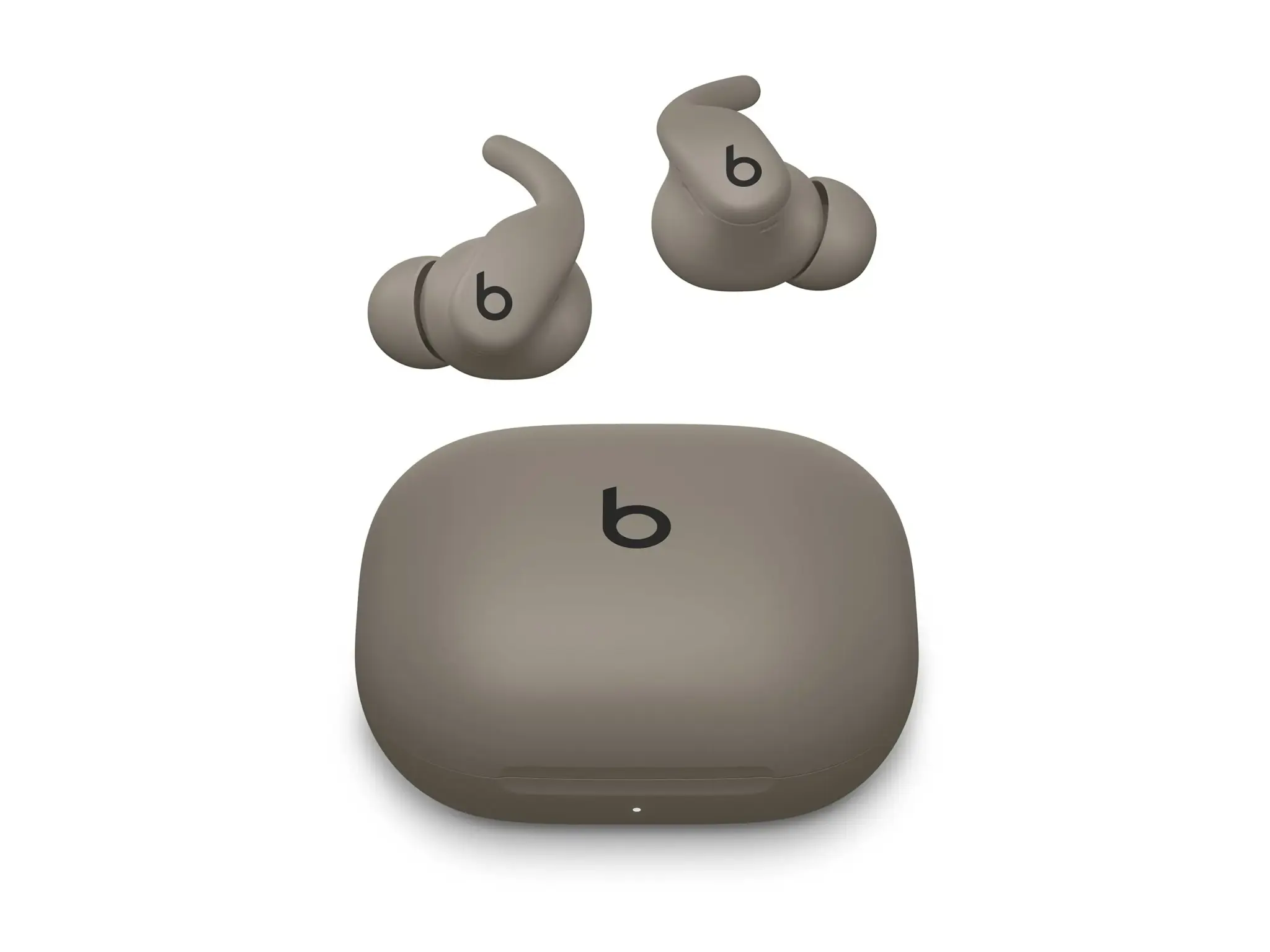 Beats Powerbeats Fit - Wireless Noise-Cancelling Workout Earbuds with Ultimate Secure Fit - Gravel Grey | Beats
