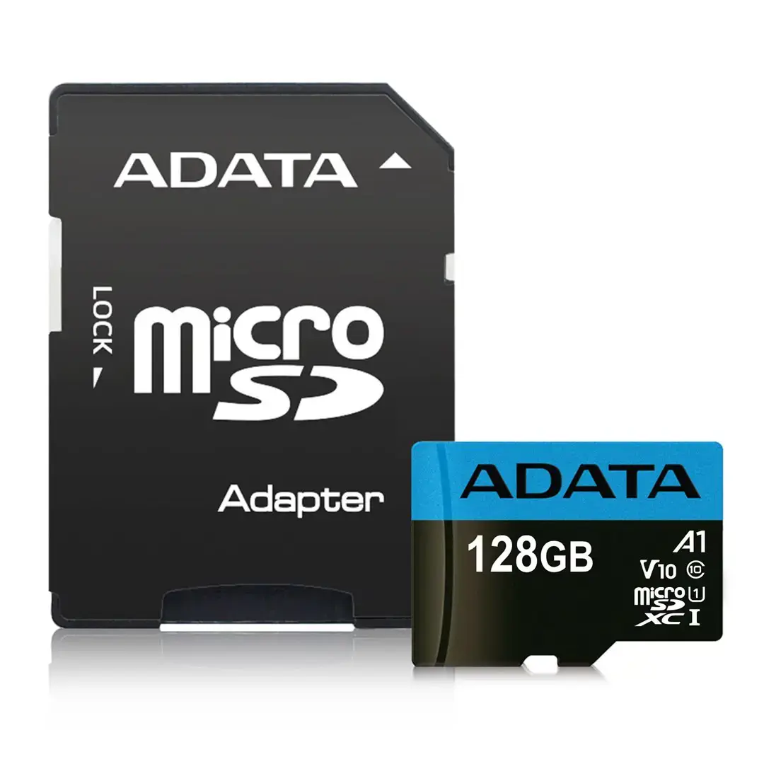 ADATA 128GB Micro SDXC V10 85MB/s + adapteris