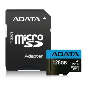 ADATA 128GB Micro SDXC V10 85MB/s + adapteris