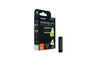 Panasonic Eneloop Pro AAA 930mAh rechargeable - 4 pcs