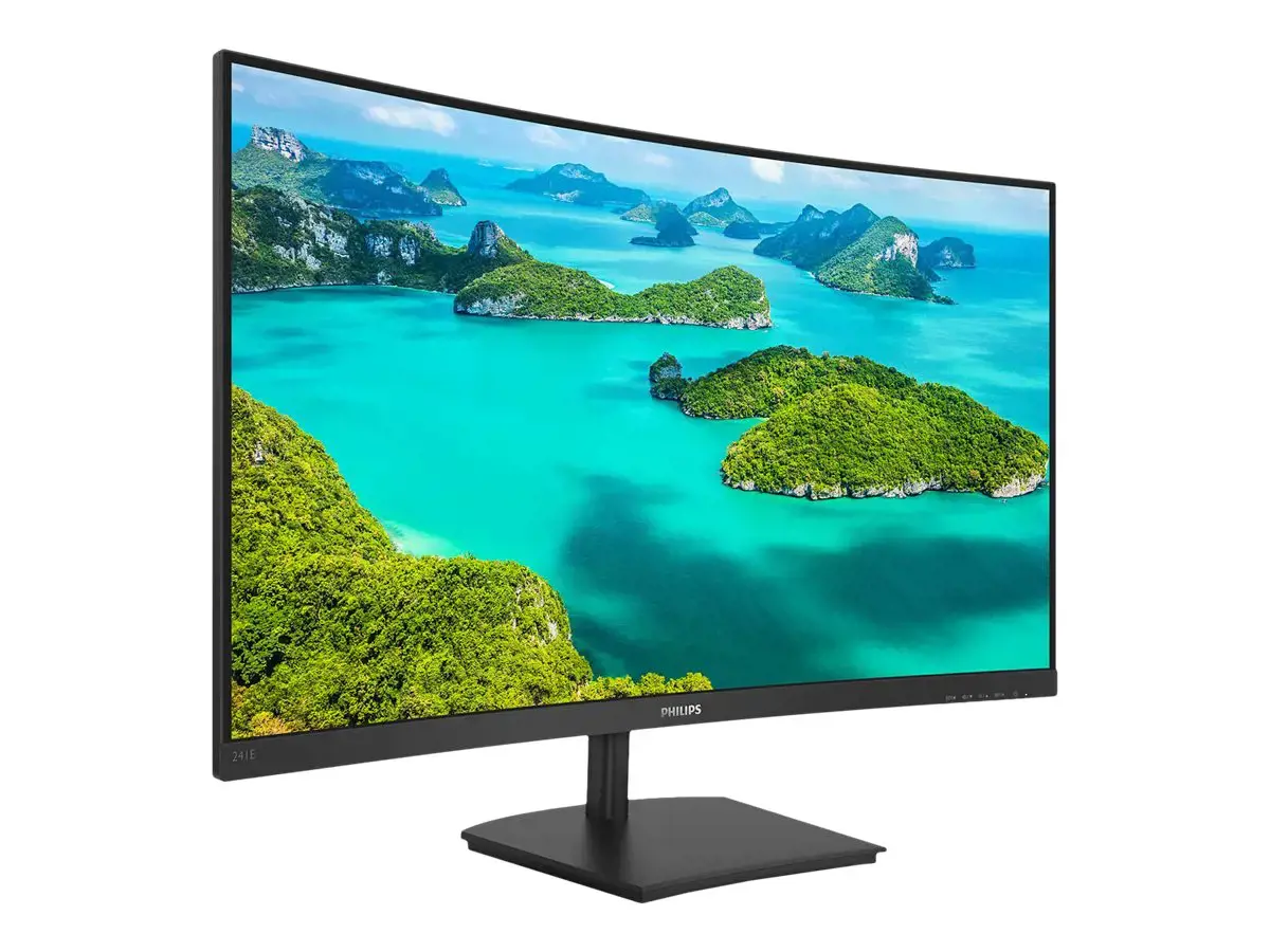 Monitorius PHILIPS 241E1SC/00 23.6inch Curved VA WLED 1920x1080 D-SUB HDMI