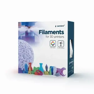 GEMBIRD 3DP-ABS1.75-01-Y Gembirdo ABS gijos geltonos spalvos 1,75 mm 1 kg