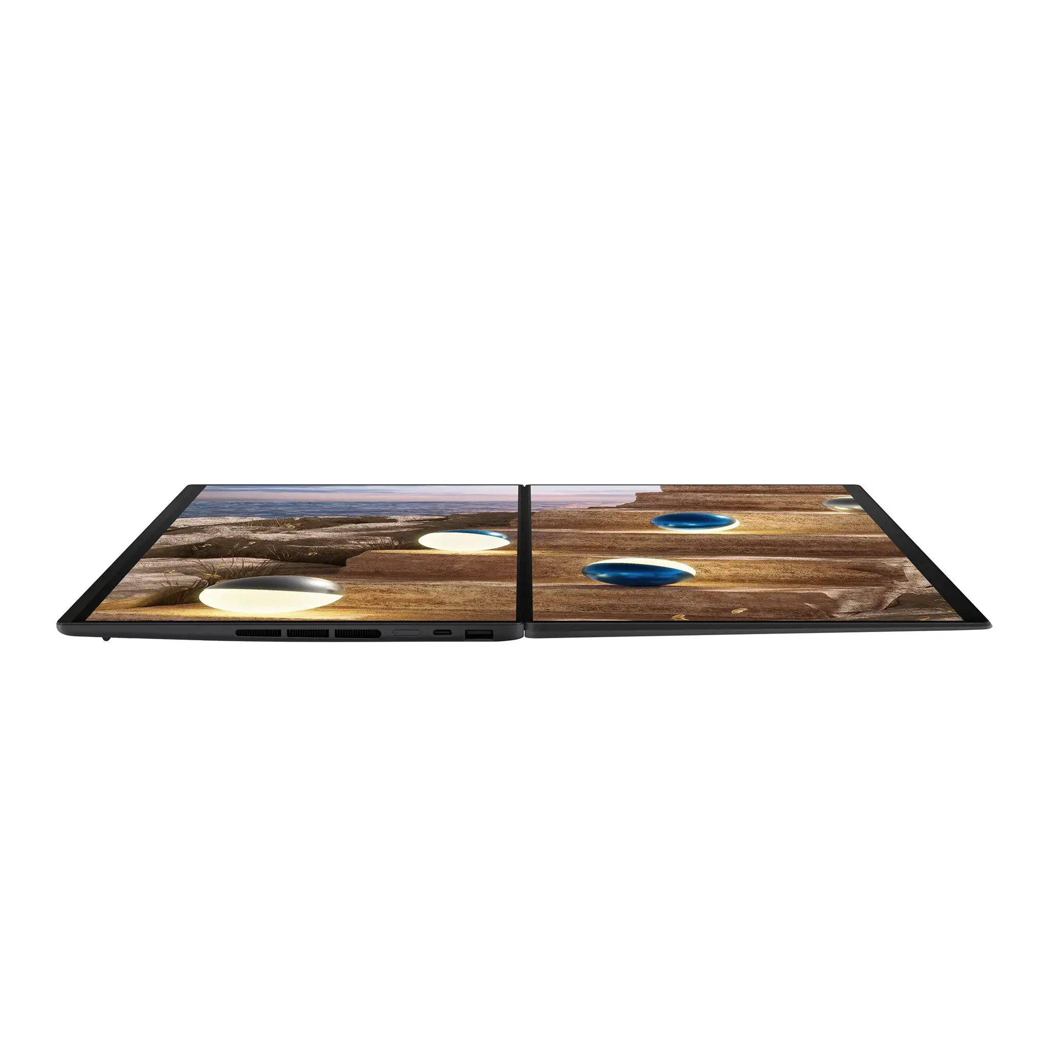 Nešiojamas kompiuteris ASUS Zenbook Duo UX8407AA-SN066W, 378H, 2 TB, 14 Coliai, Windows 11 Pro