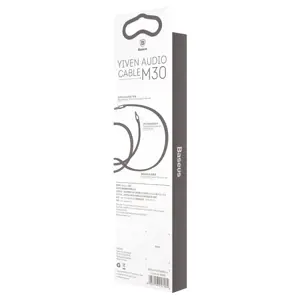 "Baseus Yiven" garso kabelis 3,5 vyriškos lyties Audio M30 1,5 (juodas)