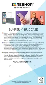 SCREENOR BUMPER HONOR 200 SMART TRANSPARENT