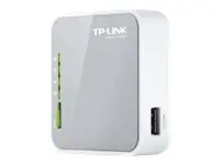 "TP-Link" nešiojamasis 3G/4G belaidis N maršrutizatorius, "Wi-Fi 4" (802.11n), vienos juostos (2,4 GHz), Ethernet LAN, 3G, pilkas, baltas, nešiojamasis maršrutizatorius