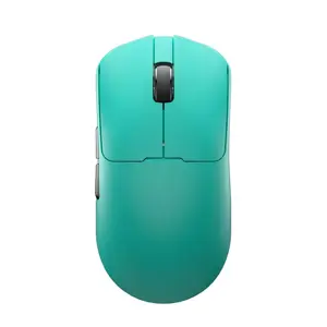 LEOBOG GM3 Cyan Mouse with Charging Dock