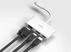 D-Link DUB-V310, laidinis, USB 3.2 Gen 1 (3.1 Gen 1), C tipo, baltas, CE, FCC, IC, RCM, DC, 0,04 A