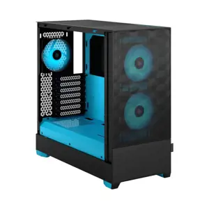 FRACTAL DESIGN "Pop Air RGB Cyan Core TG Clear Tint