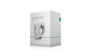 "DeepCool AK400 WH", radiatorius / radiatorius, 12 cm, 66,47 cfm, baltas
