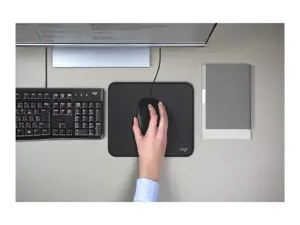 "Logitech" pelė M100, dvipusė, optinė, A tipo USB, 1000 DPI, juoda