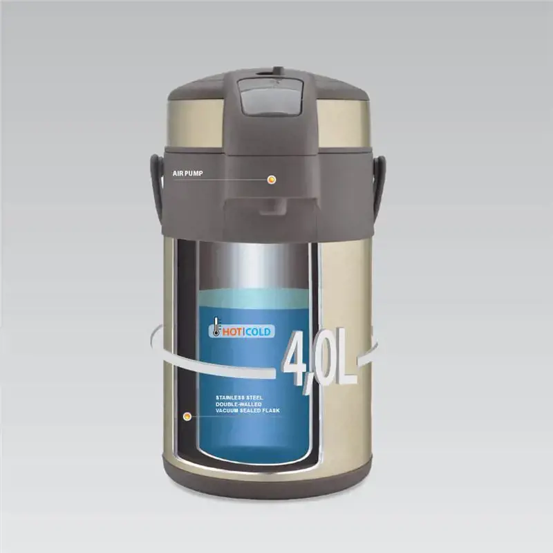 Turistinis termosas 4 l MR-1637-400-GOLD Maestro