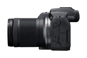 "Canon EOS R7" + RF-S 18-150 mm IS STM, 32,5 MP, 6960 x 4640 taškų, CMOS, 4K Ultra HD, jutiklinis ekranas, juoda