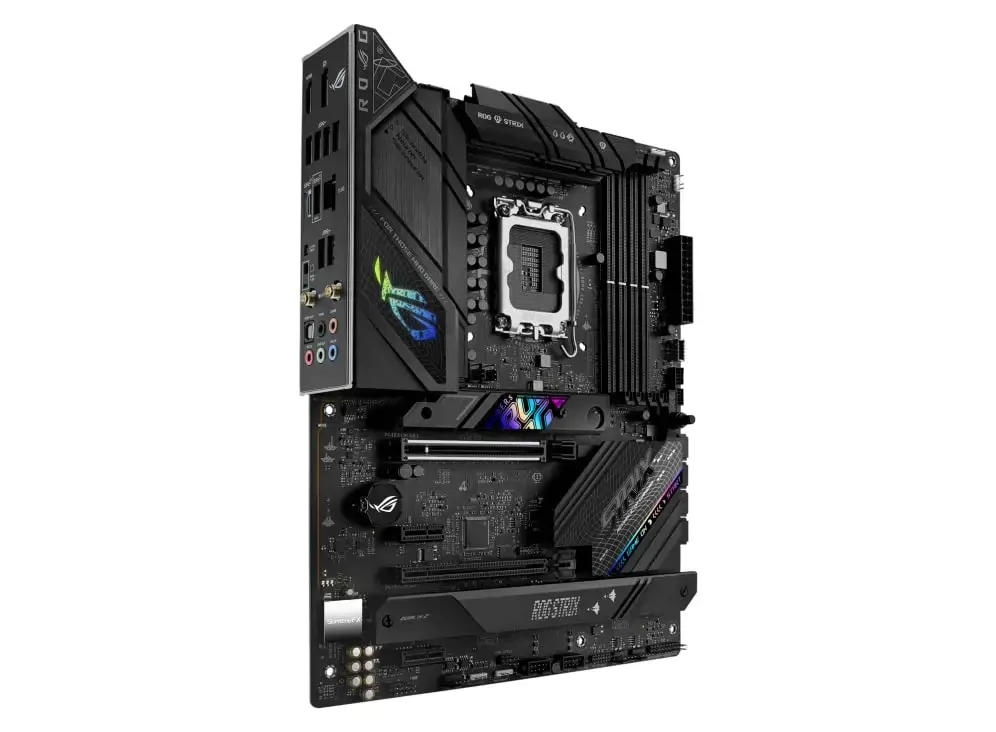 ASUS ROG STRIX B760-F GAMING WIFI, "Intel", LGA 1700, "Intel® Celeron®", "Intel® Core™ i3", "Intel® Core™ i5", "Intel® Core™ i7", "Intel® Core™ i9",..., LGA 1700, DDR5-SDRAM, 128 GB