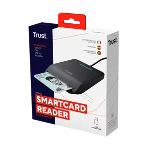 "Trust Primo", CardBus+USB 2.0, 1 m, juoda, 46 g