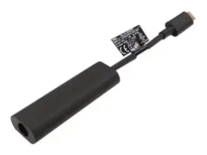 DELL 470-ACFH, nuolatinės srovės 7,5 mm, USB-C, juoda