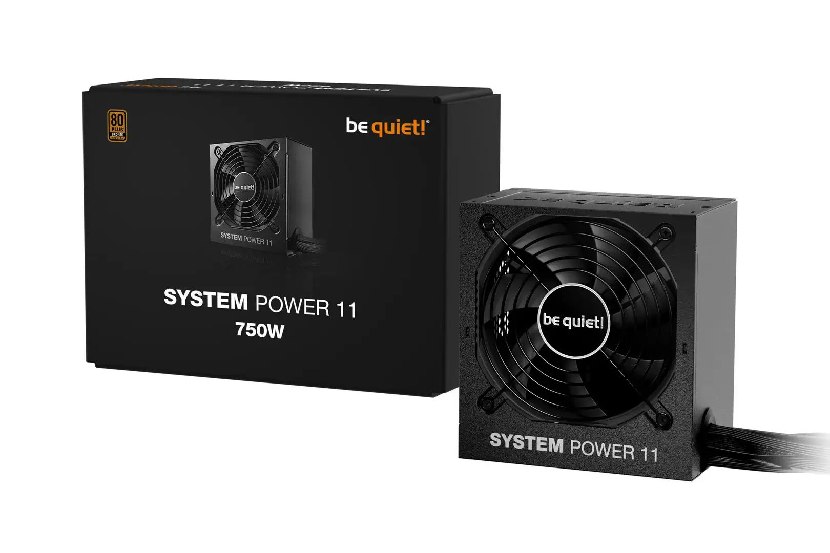 Maitinimo blokas BE QUIET! BP012EU, 750 W, 80 PLUS Bronze
