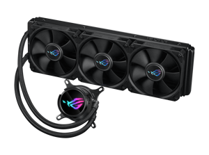 ASUS ROG Strix LC III 360, Liquid cooling kit, 12 cm, 36 dB, 70.38 cfm, Black