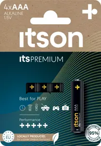 itson itsPREMIUM baterija šarminė LR03IPR/4CP