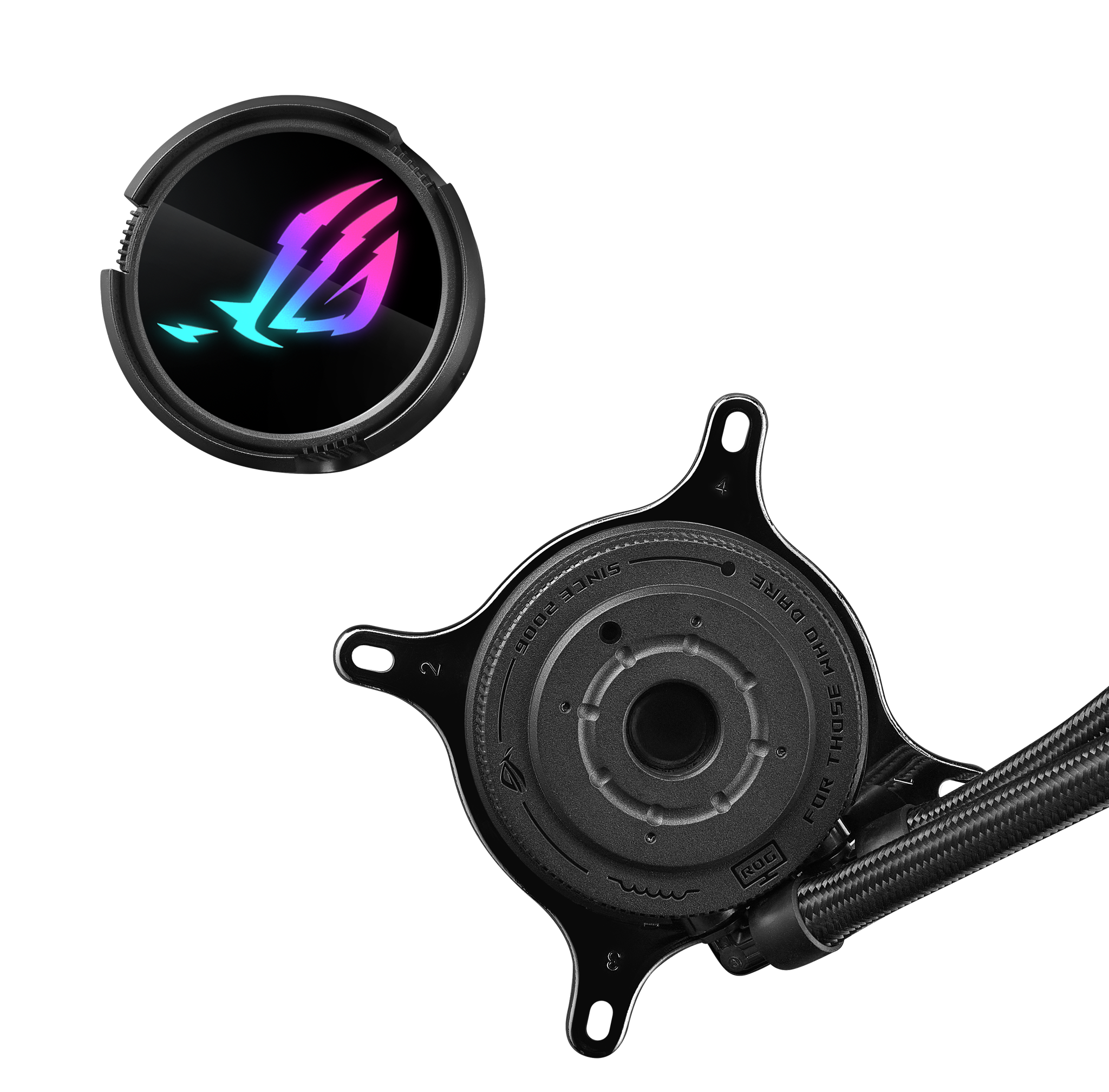 ASUS ROG Strix LC III 360, Liquid cooling kit, 12 cm, 36 dB, 70.38 cfm, Black