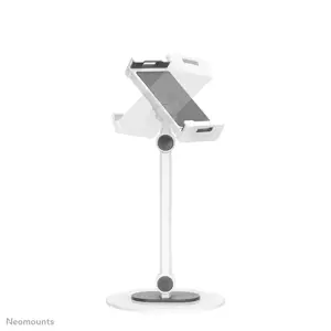 "Neomounts by Newstar" planšetinio kompiuterio stovas, Mobilusis telefonas/išmanusis telefonas, Planšetinis kompiuteris/UMPC, Pasyvus laikiklis, Stalas, Baltas
