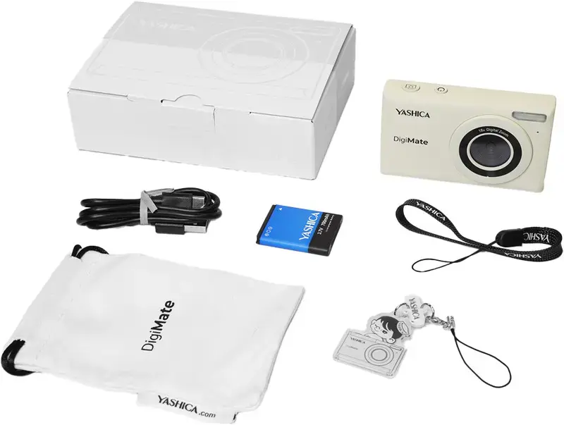 Yashica DigiMate, white