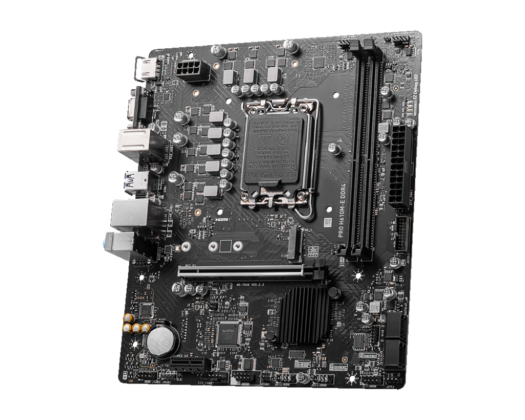 MSI PRO H610M-E DDR4, "Intel", LGA 1700, "Intel® Core™ i9", LGA 1700, DDR4-SDRAM, 64 GB