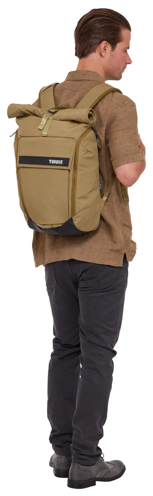 Thule Paramount PARABP3116 Nutria, Miesto, Viengungis, 40,6 cm (16"), Nešiojamojo kompiuterio skyrius, Nailonas, Poliesteris