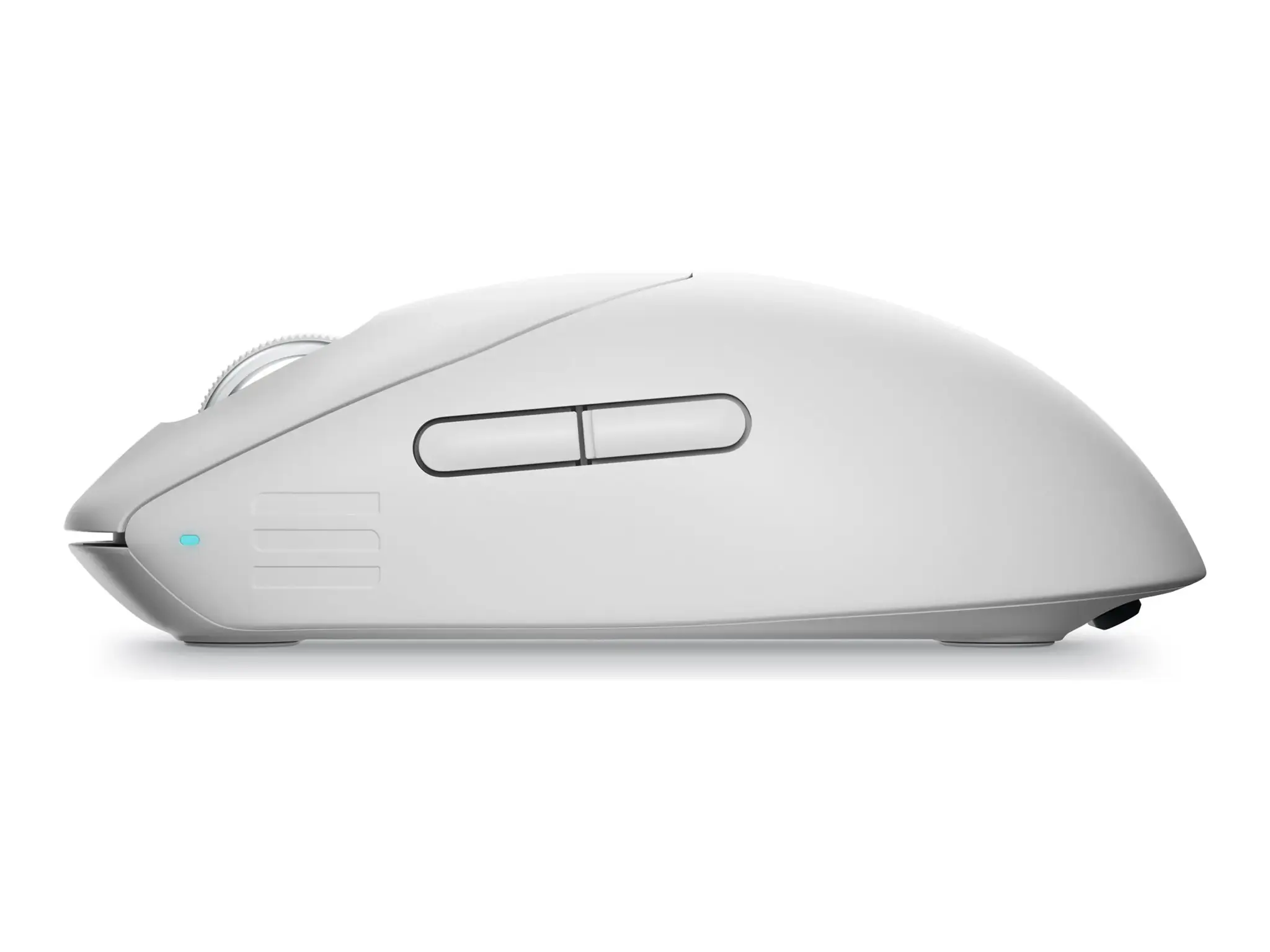 Alienware Pro Wireless Gaming Mouse, Ambidextrous, Optical, RF Wireless + USB Type-C, 26000 DPI, 0.25 ms, White