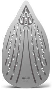 "Philips EasySpeed" garų lygintuvas Garų stiprinimas iki 100 g, garų lygintuvas, keraminis padas, 1,9 m, 100 g/min, mėlynas, baltas, 25 g/min