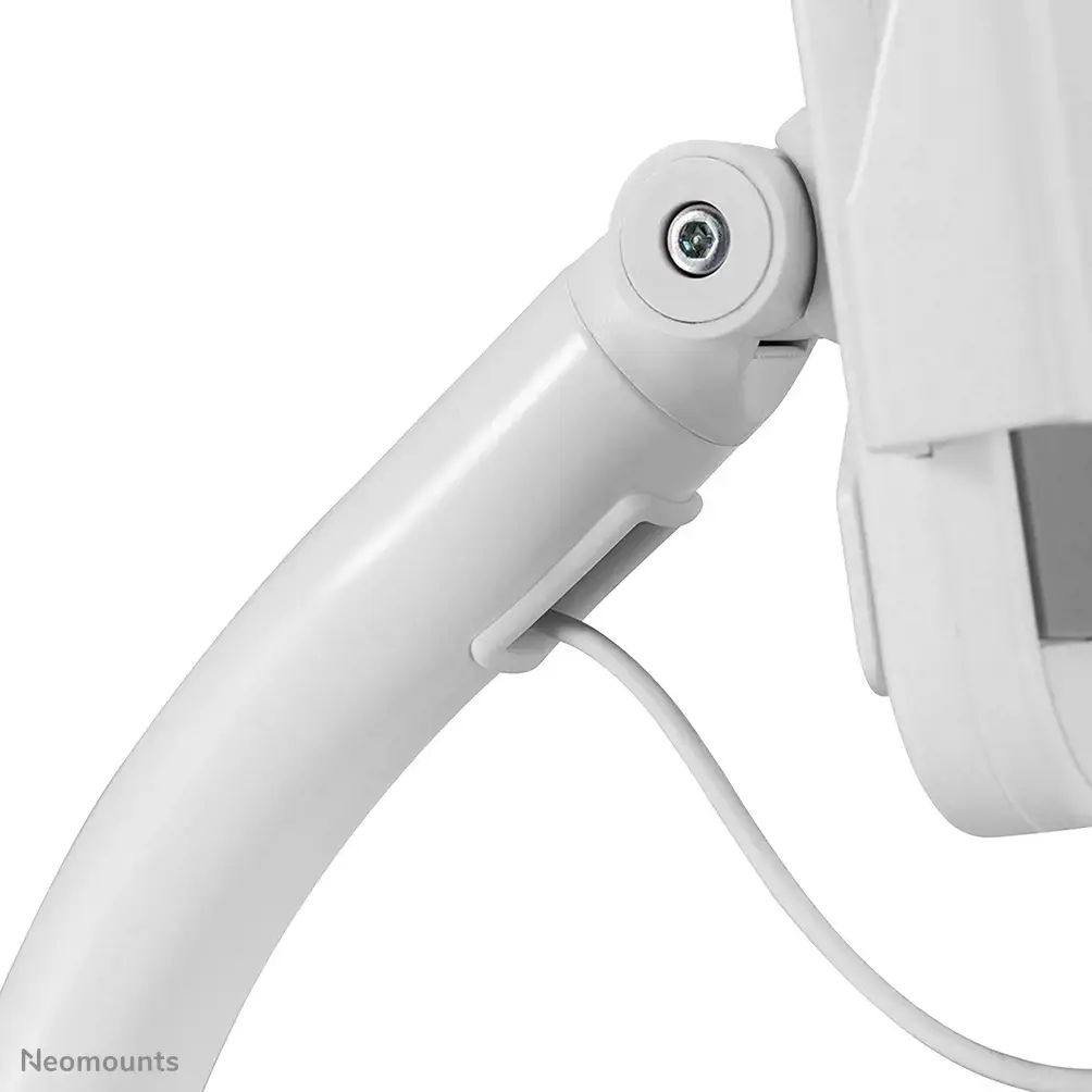 "Neomounts by Newstar" stalinis planšetinio kompiuterio laikiklis, Planšetinis kompiuteris/UMPC, Pasyvus laikiklis, Stalinis, Vidinis, Baltas